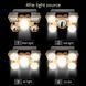 Ліхтар налобний світлодіодний акумуляторний 5 LED 33 фото 4
