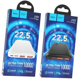 Повербанк powerbank HOCO J101 10000mAh с быстрою зарядкою PD/QC 22.5W 2USB Type-C 111-101 фото