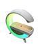 Настольная смарт лампа ночник G-Smart RGB 15W Light Sound Machine с беспроводной зарядкой и Bluetooth-колонкой 100-3401 фото 8
