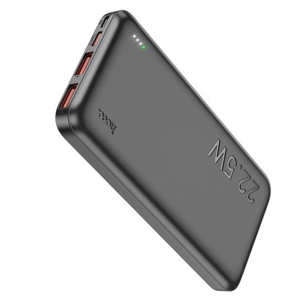Повербанк powerbank HOCO J101 10000mAh с быстрою зарядкою PD/QC 22.5W 2USB Type-C 111-101 фото