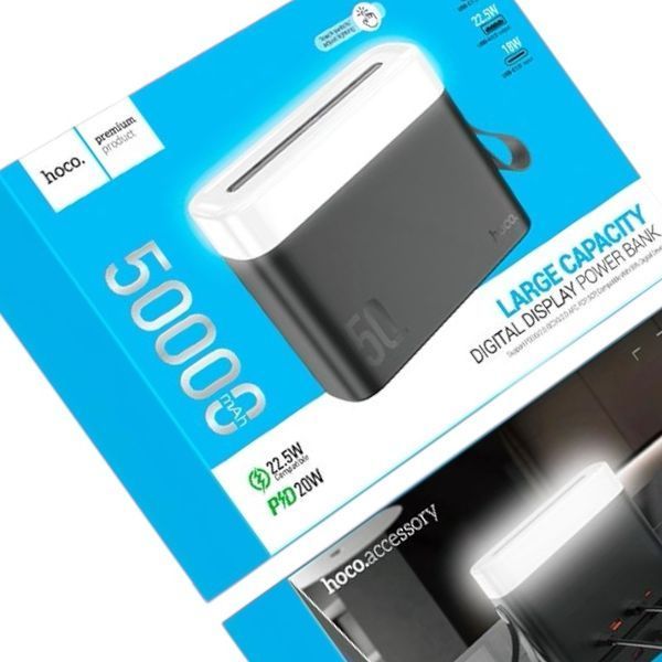 Портативное зарядное устройство Power Bank Hoco J94A 22.5W, 50000 mAh 110-94A фото