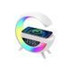 Настольная смарт лампа ночник G-Smart RGB 15W Light Sound Machine с беспроводной зарядкой и Bluetooth-колонкой 100-3401 фото 2
