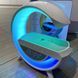 Настольная смарт лампа ночник G-Smart RGB 15W Light Sound Machine с беспроводной зарядкой и Bluetooth-колонкой 100-3401 фото 5