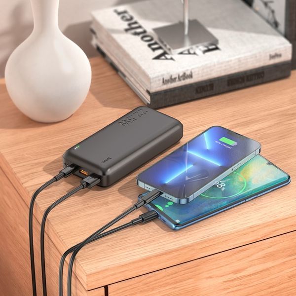 Повербанк Hoco J101A Astute 22.5W Type-C 20000mAh PowerBank зі швидкою зарядкою 111210-101A фото