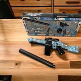 Детский Игрушечный Гель Бластер на Орбизах Электрический с Гидрогелиевыми Шариками  100-633 фото