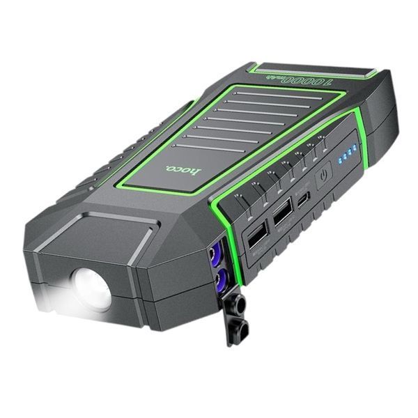 Автомобильное пусковое устройство бустер Hoco QS1 Portable Smart Car Jump Starter 10000mAh 1110-S1 фото