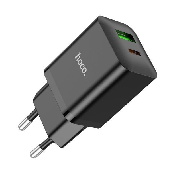 Сетевое зарядное устройство Hoco N28 Founder 20W Type-C + USB 100-N28 фото