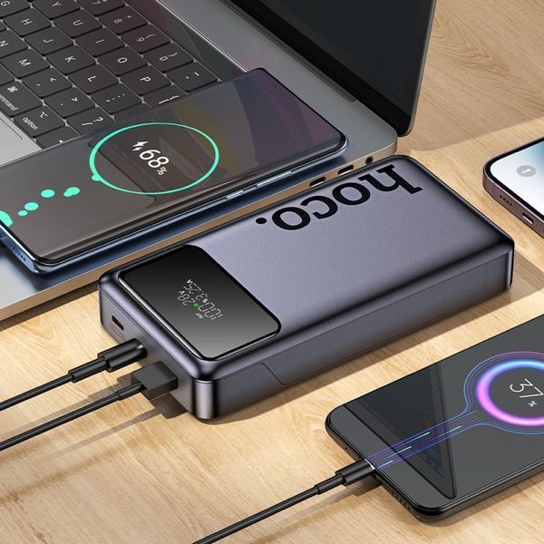 Павербанк Power Bank Hoco Q40 25000mAh 22.5W+PD65W 1USB/2Type-C 1140-40 фото