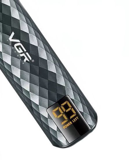 Аккумуляторная машинка для стрижки волос VGR V-077 Триммер для волос на USB бритва 100-077 фото