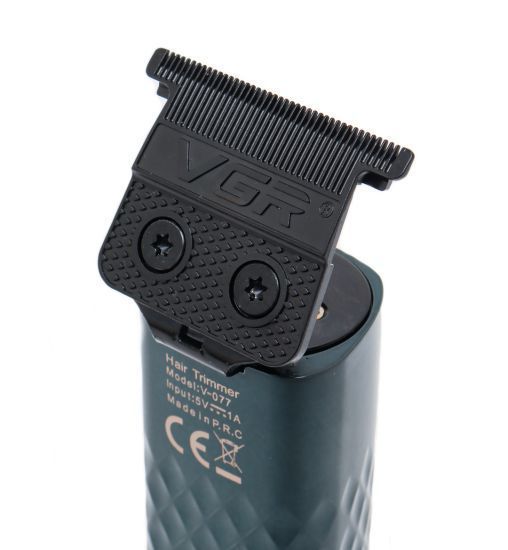 Аккумуляторная машинка для стрижки волос VGR V-077 Триммер для волос на USB бритва 100-077 фото