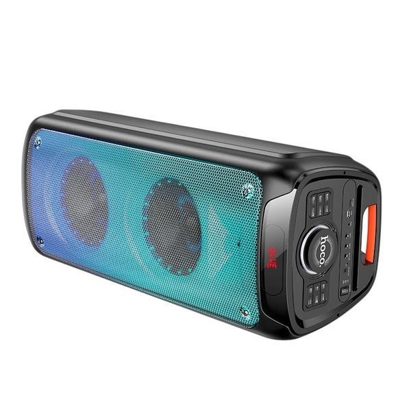 Акустична система караоке колонка HOCO &nbsp;DS53 |BT5.0, TWS, TF/USB/AUX, 40Wx2 (120W Max), 3H, 2mic, remorte| 11133-053 фото