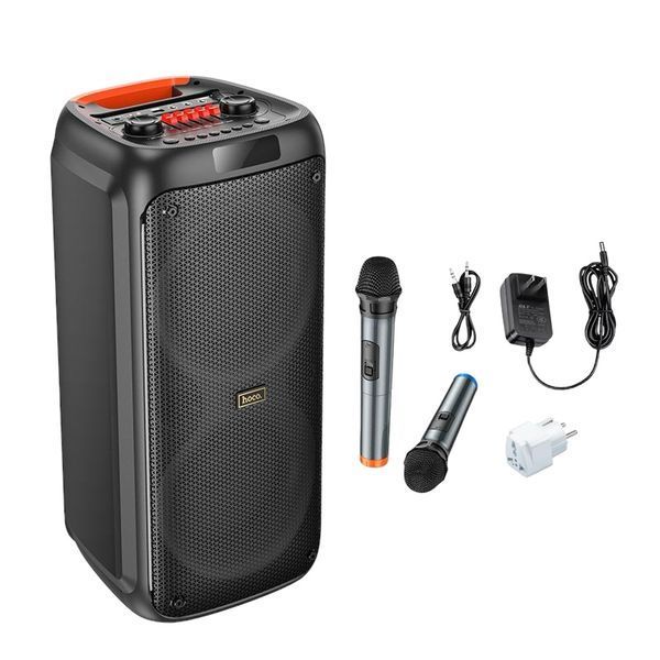 Беспроводная портативная Bluetooth колонка с микрофоном HOCO HA7 |BT5.0/USB/AUX/TF, 75W, TWS, 7h 1000-HA7 фото