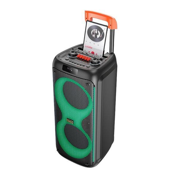 Беспроводная портативная Bluetooth колонка с микрофоном HOCO HA7 |BT5.0/USB/AUX/TF, 75W, TWS, 7h 1000-HA7 фото
