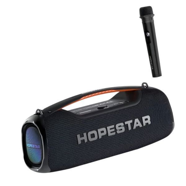 Bluetooth колонка HOPESTAR A60 100W з мікрофоном 116-60 фото