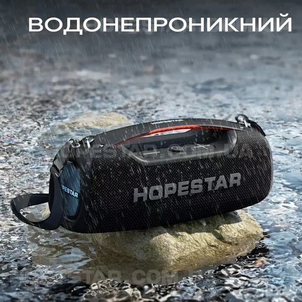Bluetooth колонка HOPESTAR A60 100W з мікрофоном 116-60 фото