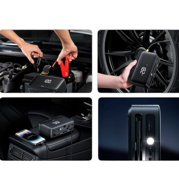 Пусковое устройство (бустер) для авто Baseus Super Energy Series 4-in-1 Car Jump Starter 600A&nbsp; 1110-4i1 фото