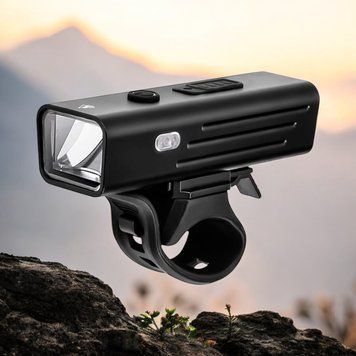 Велосипедный фонарь передний 250 lumen |Type-C, 6h| Black 1110-316 фото
