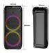 Акустична система караоке колонка 2х10" з RGB підсвічуванням, двома мікрофонами та пультом ДУ ZQS10209 11119-10209 фото 5