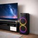 Акустична система караоке колонка 2х10" з RGB підсвічуванням, двома мікрофонами та пультом ДУ ZQS10209 11119-10209 фото 3