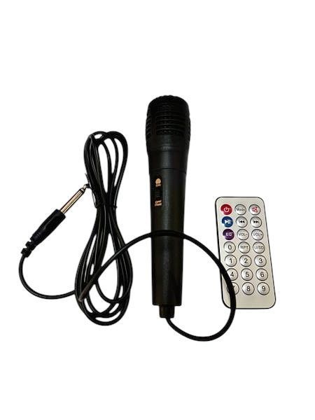 Колонка музична портативна Bluetooth ZQS6232, 20 w, FM-радіо, LED підсвітка, мікрофон 11144-6232 фото
