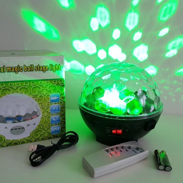 Диско куля бездротова акумуляторна з Bluetooth 512 фото
