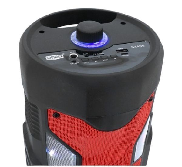 Портативна караоке колонка Bluetooth Soonbox S-4406 бездротова колонка 1110-4406 фото