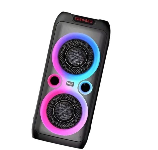 Колонка Bluetooth 8,5*2 микрофон проводной RGB подсветки - TTD-2809 1000-2809 фото