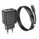 Адаптер мережевий 30w HOCO Type-C to Type-C cable Sunlight dual-port charger CS23A |1USB/1Type-C, 30W/3A, PD/QC| 11123-23 фото 6